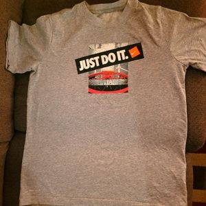 NW/OT Nike Just Do It Basketball T-shirt. Boys XL.